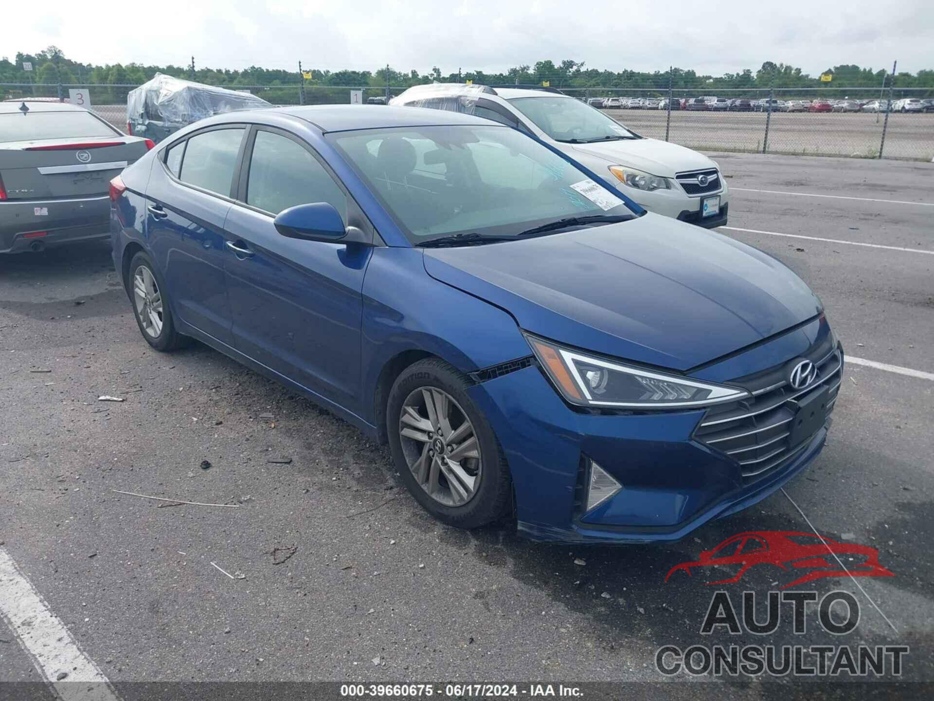 HYUNDAI ELANTRA 2019 - 5NPD84LFXKH432523