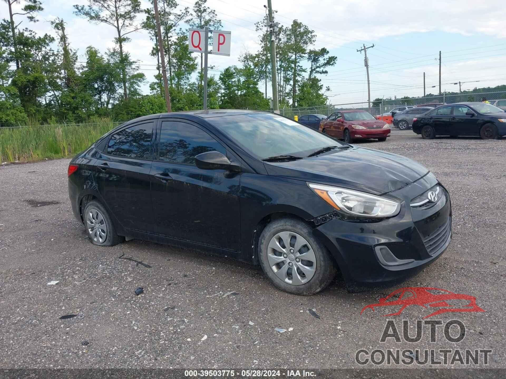 HYUNDAI ACCENT 2017 - KMHCT4AE9HU307303