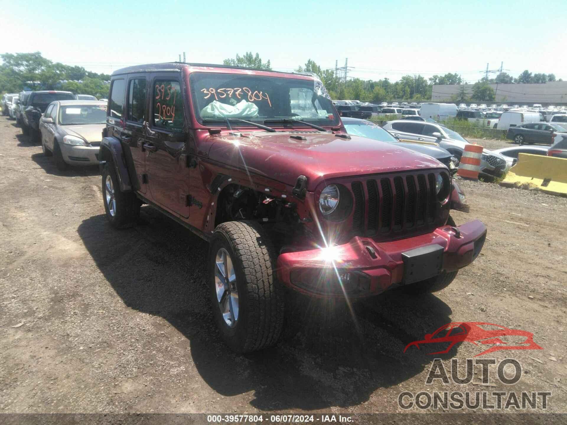 JEEP WRANGLER UNLIMITED 2021 - 1C4HJXEN8MW849454