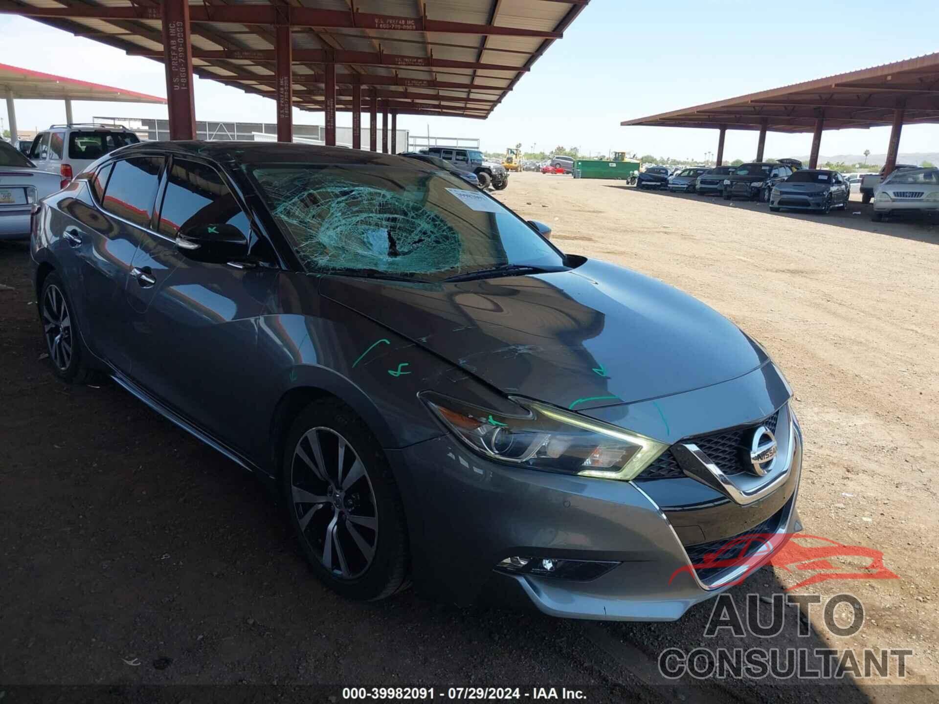 NISSAN MAXIMA 2017 - 1N4AA6AP0HC443443