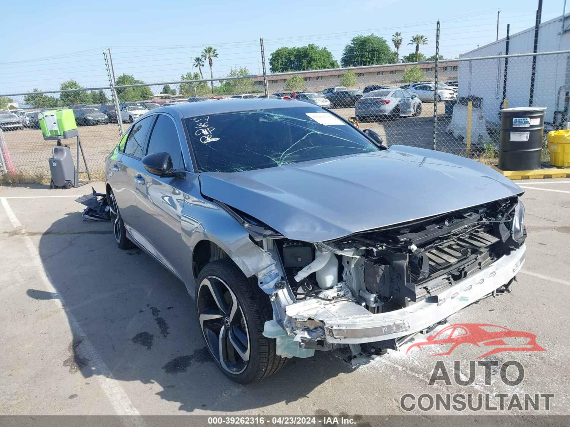 HONDA ACCORD 2022 - 1HGCV1F38NA085131