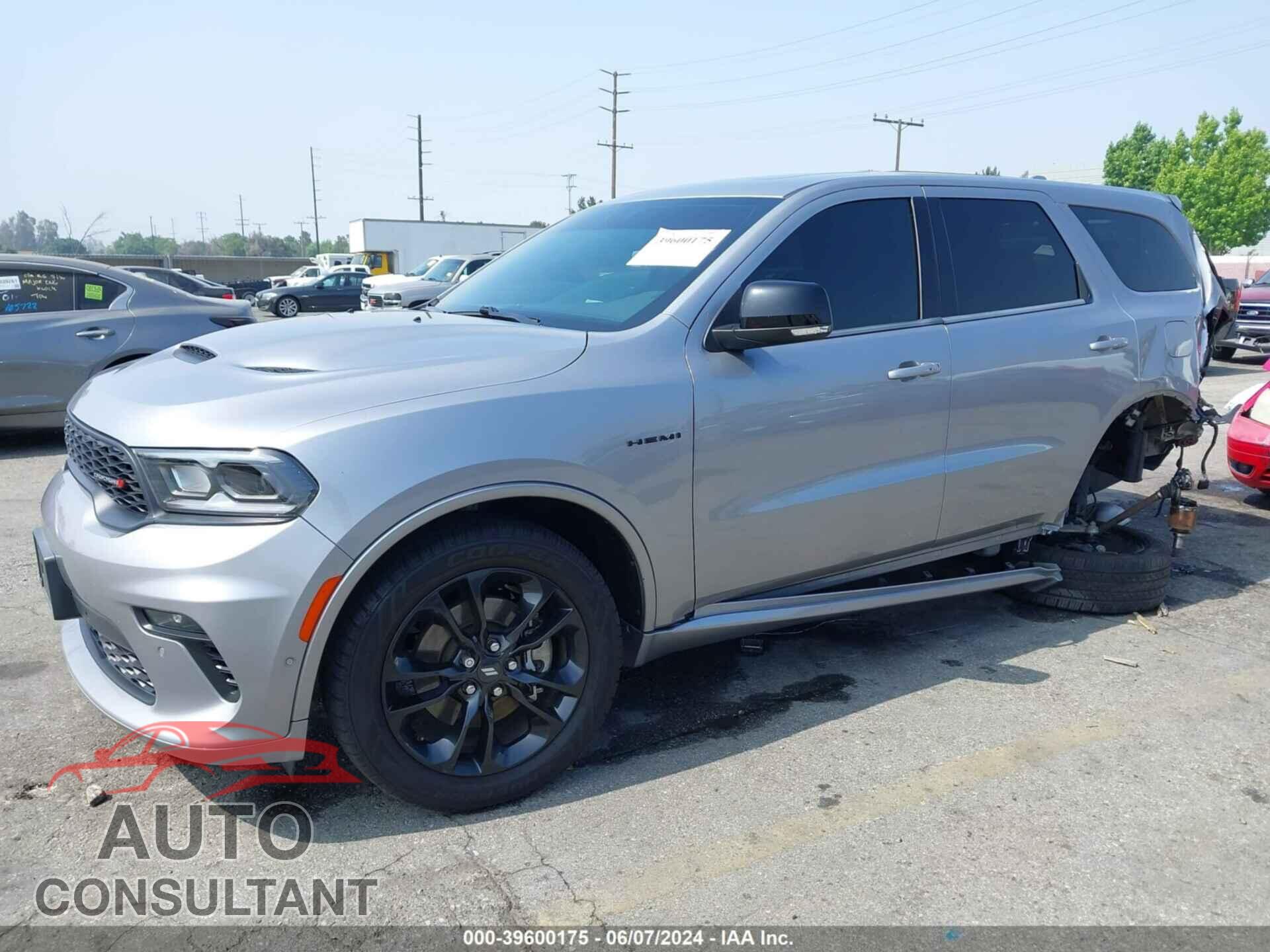 DODGE DURANGO 2021 - 1C4SDHCT2MC800921