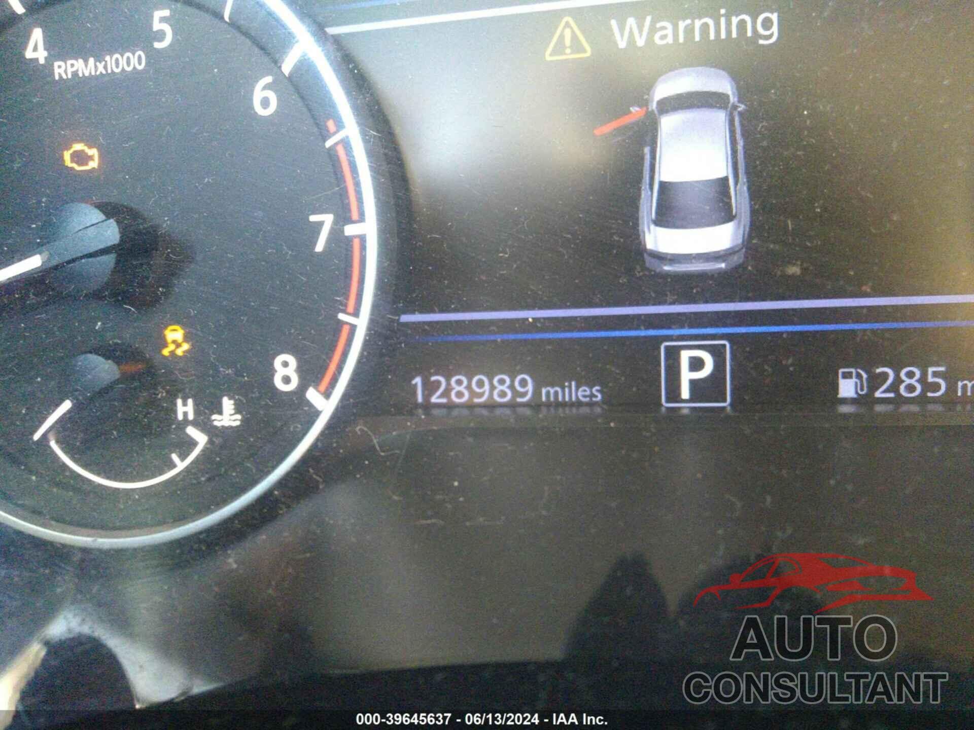 NISSAN ALTIMA 2019 - 1N4BL4BV3KC248735