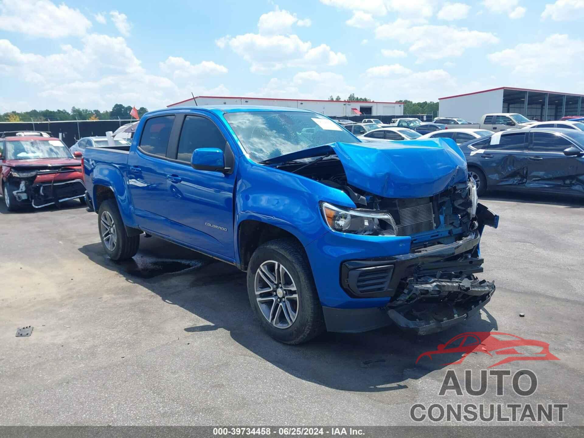 CHEVROLET COLORADO 2021 - 1GCGSBEN0M1188415