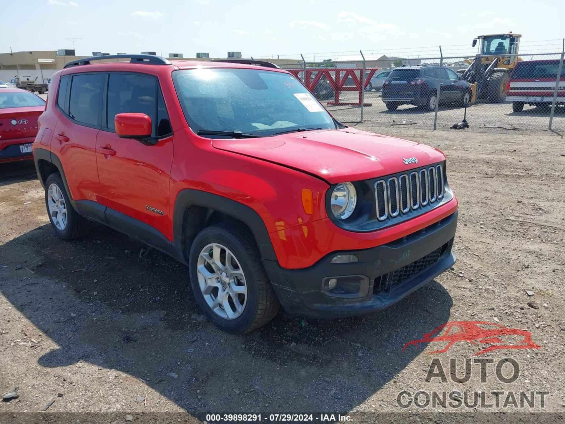 JEEP RENEGADE 2016 - ZACCJBBT6GPE34361