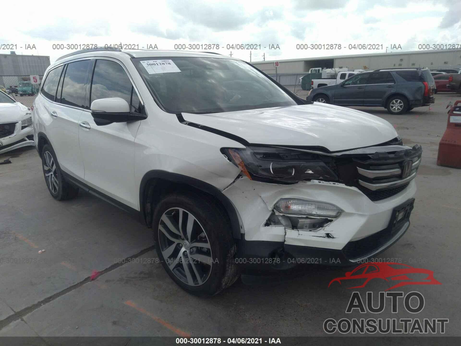HONDA PILOT 2018 - 5FNYF5H99JB013267