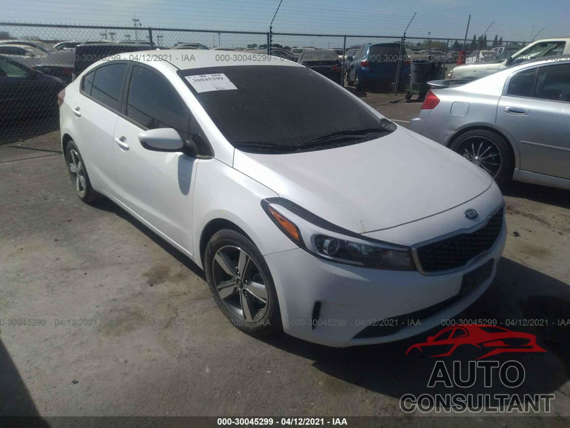 KIA FORTE 2018 - 3KPFL4A70JE246947