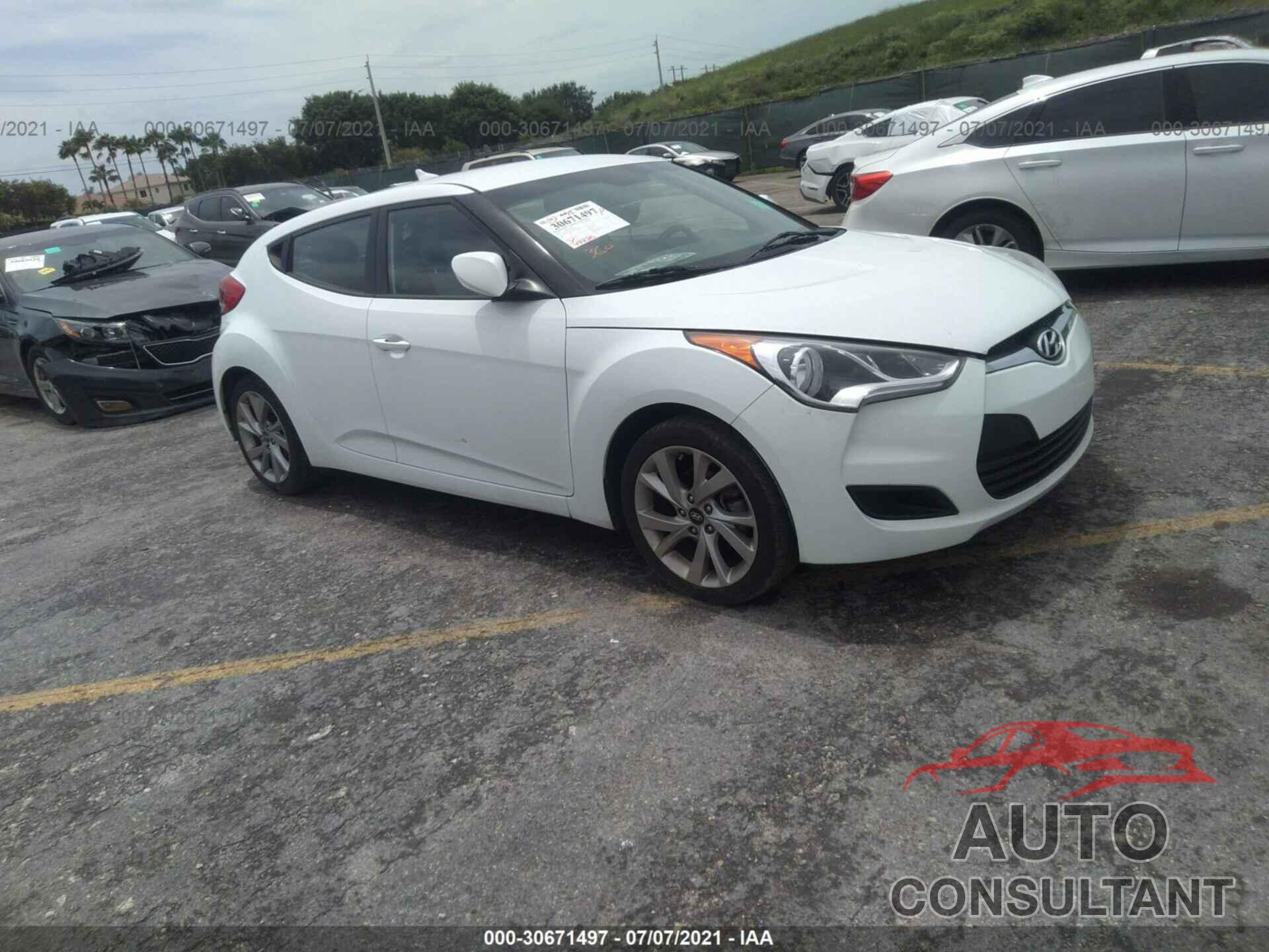 HYUNDAI VELOSTER 2016 - KMHTC6AD9GU266690