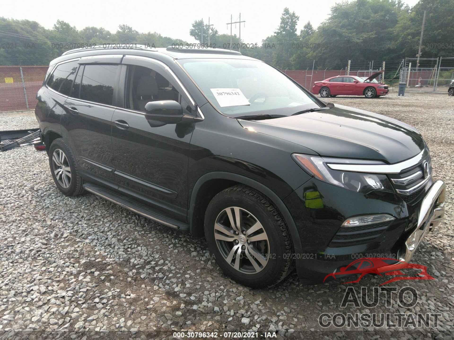 HONDA PILOT 2016 - 5FNYF6H54GB011261