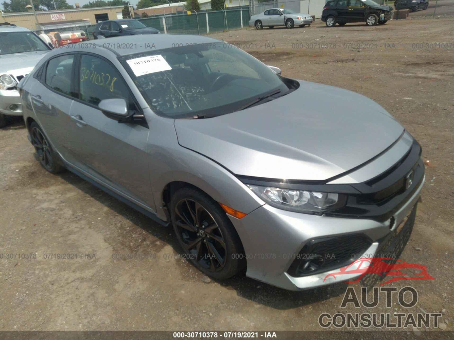 HONDA CIVIC HATCHBACK 2017 - SHHFK7G45HU231140
