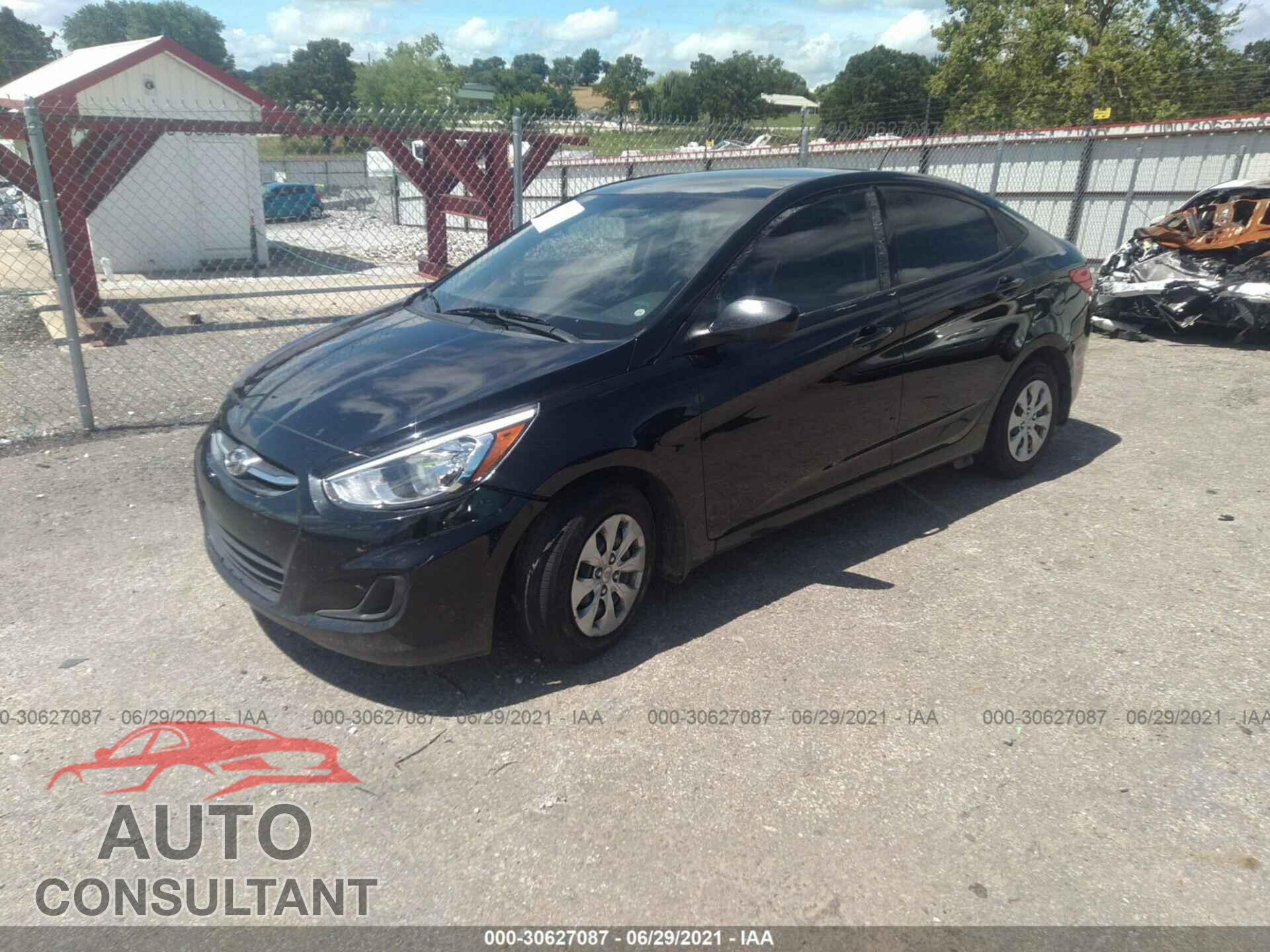 HYUNDAI ACCENT 2017 - KMHCT4AE6HU224735