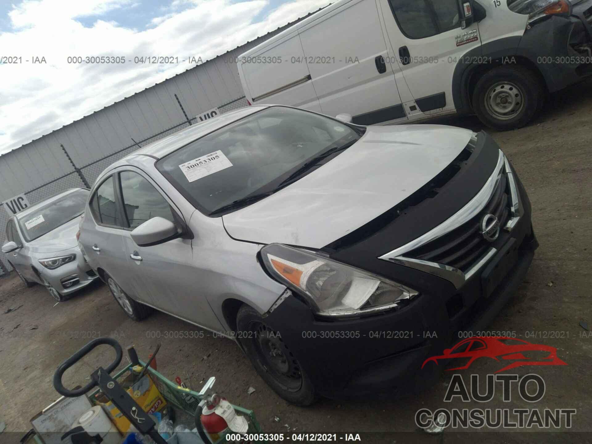 NISSAN VERSA 2016 - 3N1CN7AP3GL829034