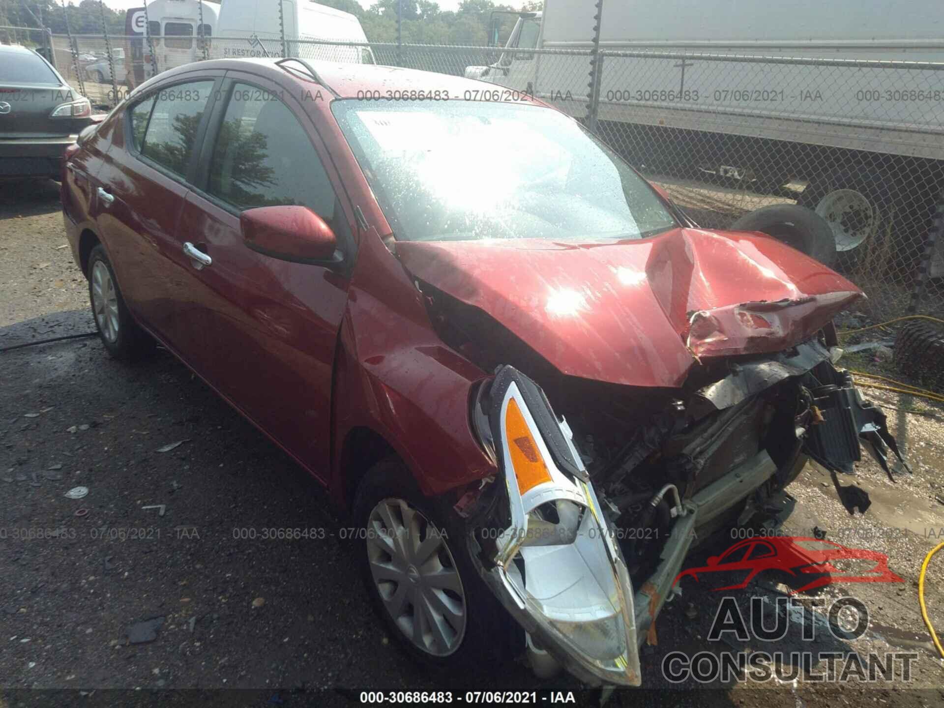 NISSAN VERSA 2016 - 3N1CN7AP9GL805899