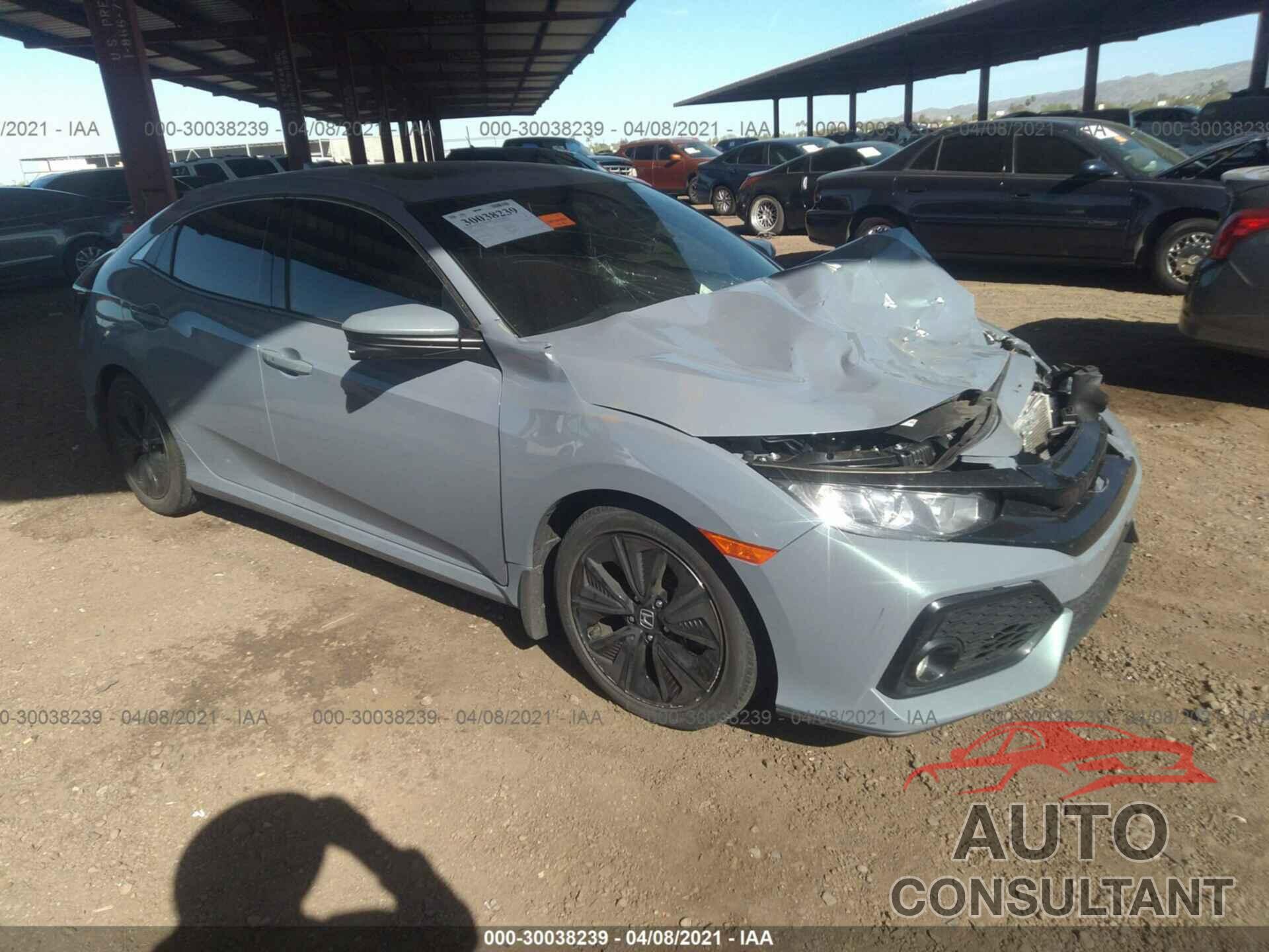 HONDA CIVIC HATCHBACK 2018 - SHHFK7H58JU238273