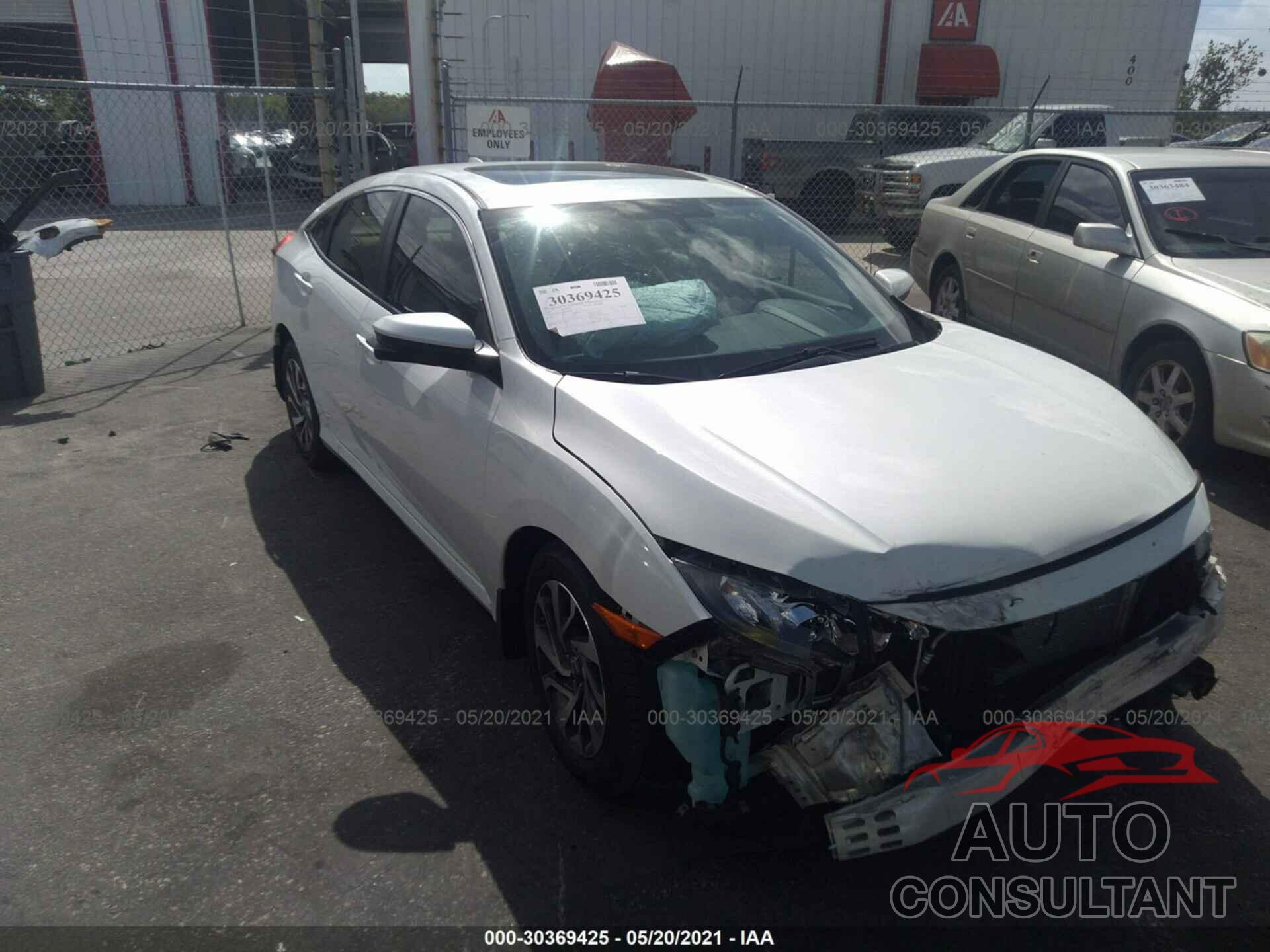 HONDA CIVIC SEDAN 2017 - 19XFC2F70HE029986