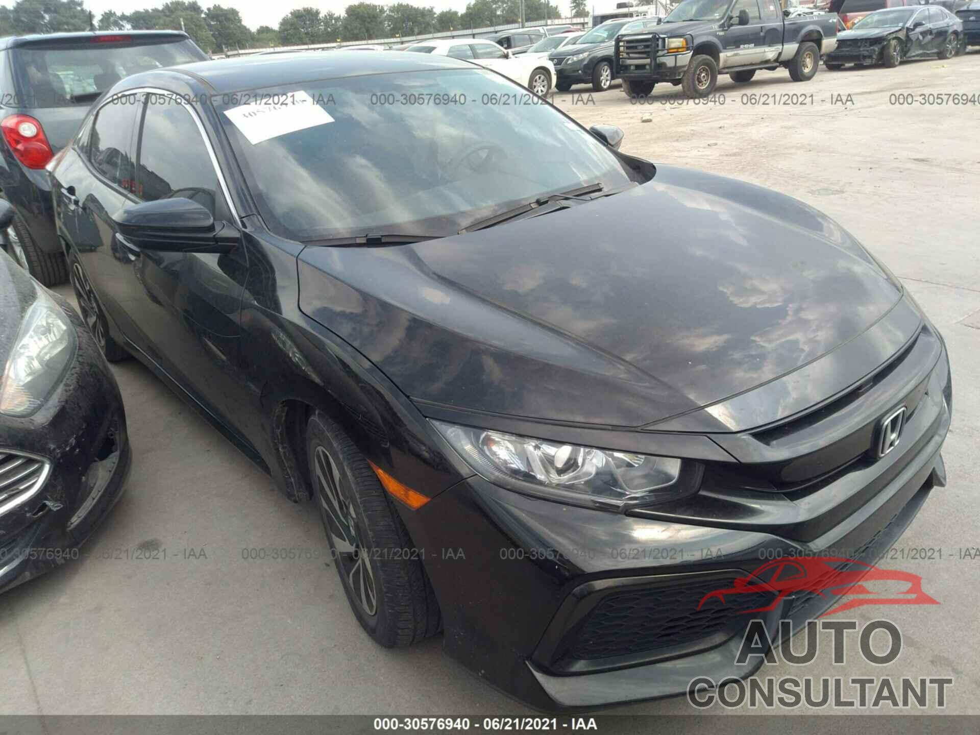HONDA CIVIC HATCHBACK 2017 - SHHFK7H29HU209512