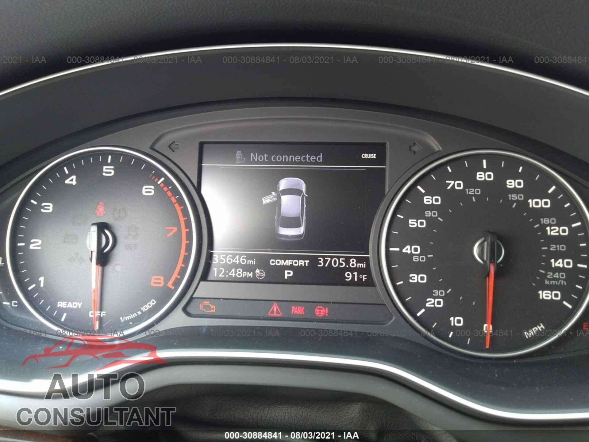 AUDI A4 2017 - WAUGNAF46HN034598