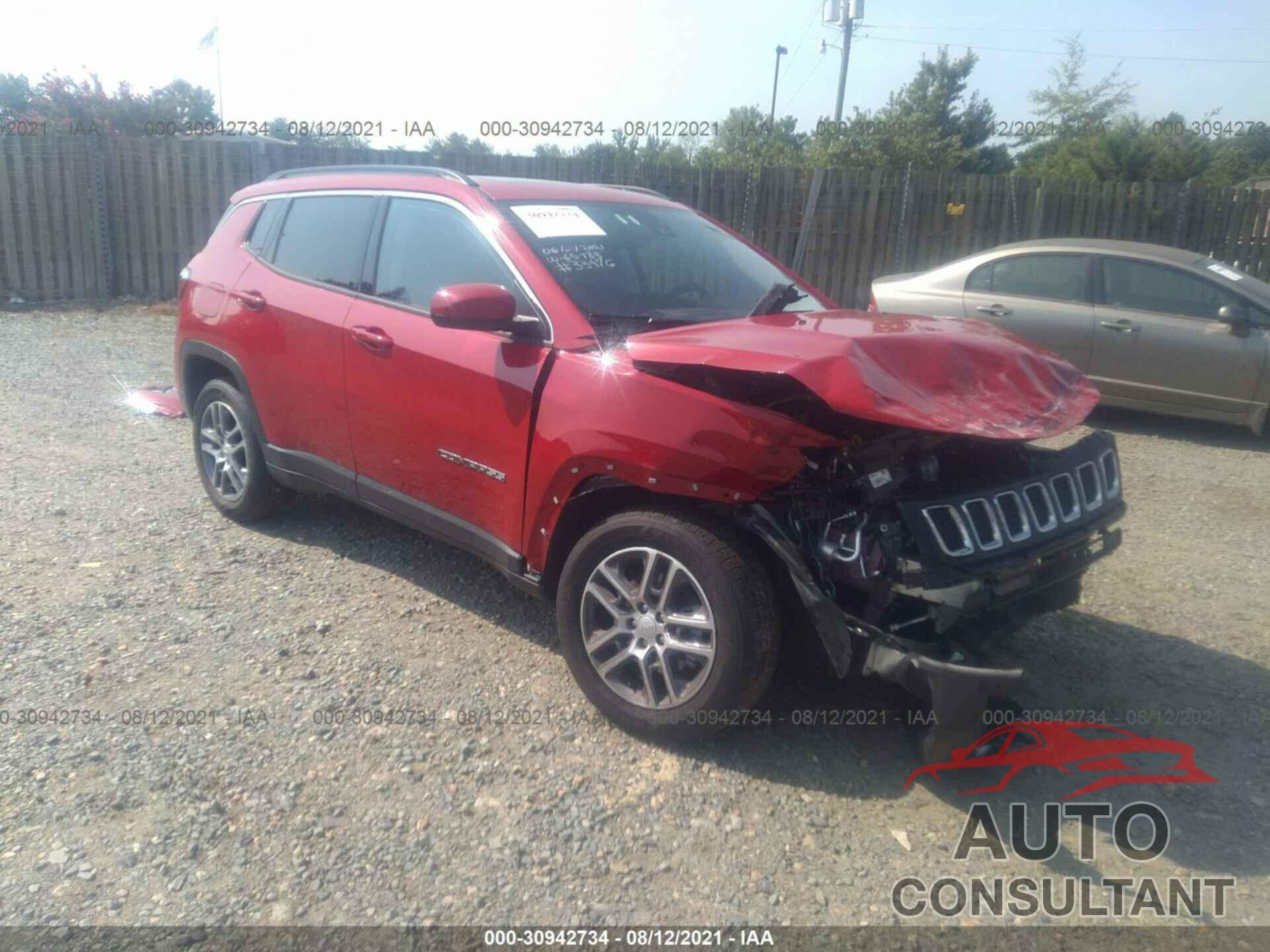JEEP COMPASS 2020 - 3C4NJDBB9LT251907