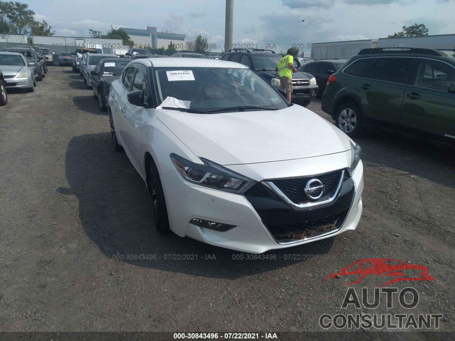 NISSAN MAXIMA 2018 - 1N4AA6AP3JC371367