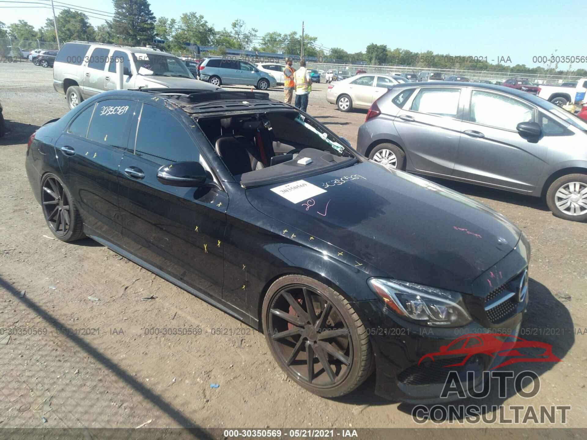 MERCEDES-BENZ C-CLASS 2016 - 55SWF6EB5GU114477