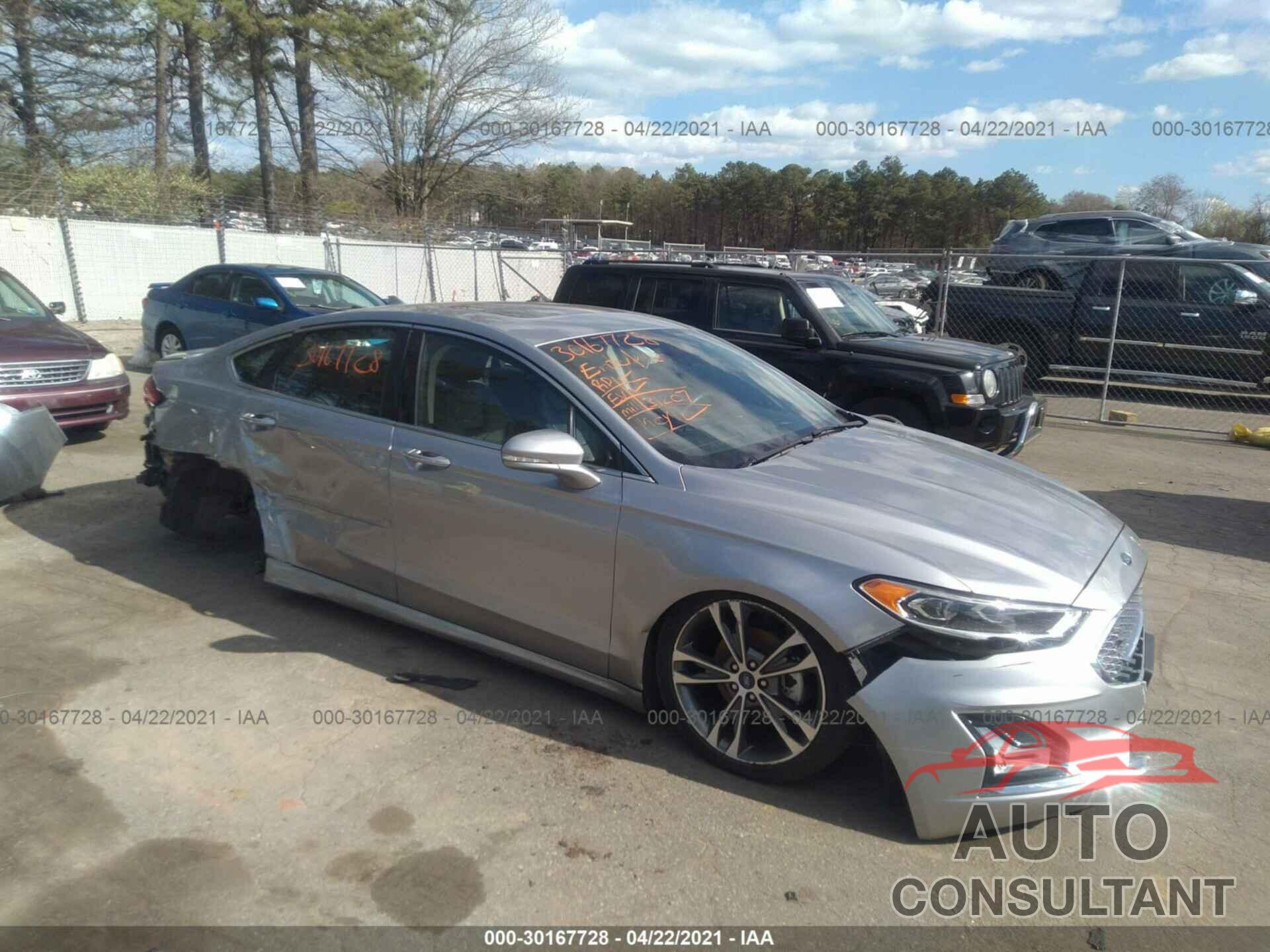 FORD FUSION 2020 - 3FA6P0D97LR152897