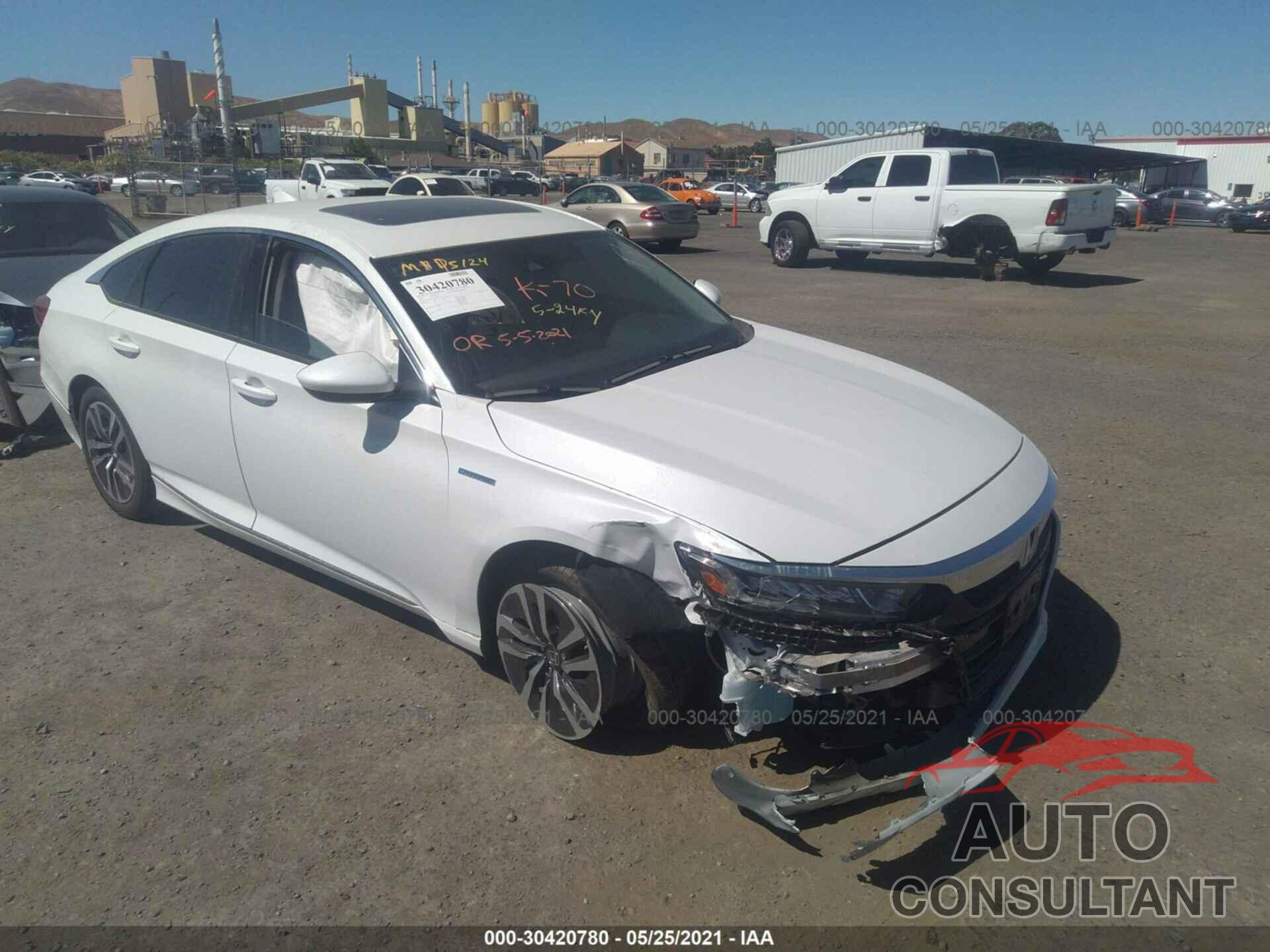 HONDA ACCORD HYBRID 2019 - 1HGCV3F42KA021635