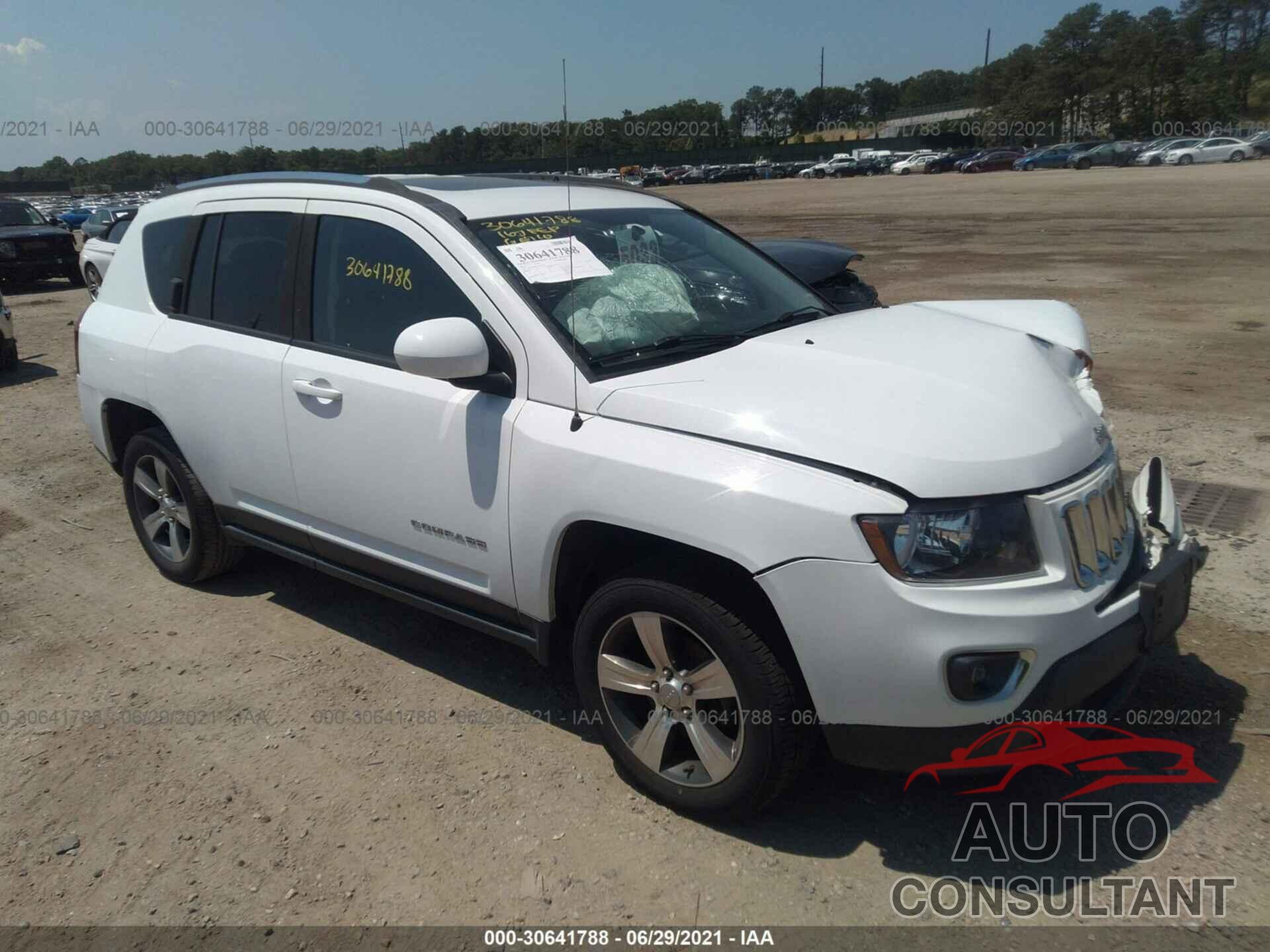 JEEP COMPASS 2016 - 1C4NJDEBXGD558252