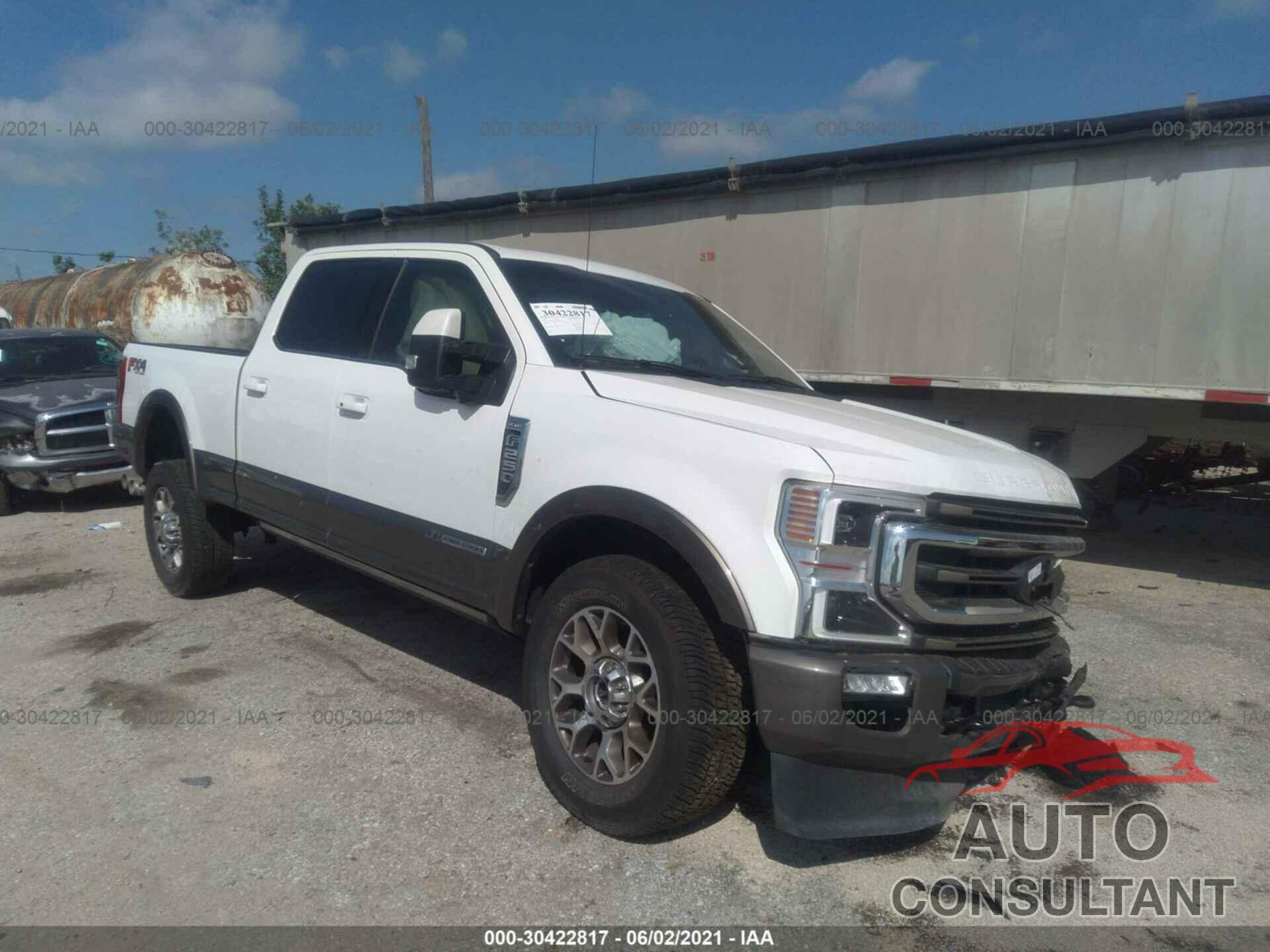 FORD SUPER DUTY F-250 SRW 2020 - 1FT8W2BT2LEE59557