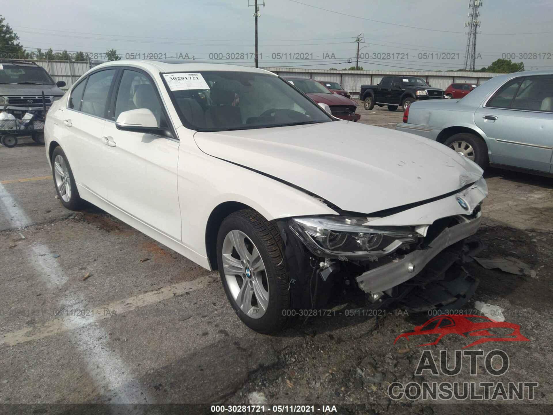 BMW 3 SERIES 2018 - WBA8D9C54JA013605