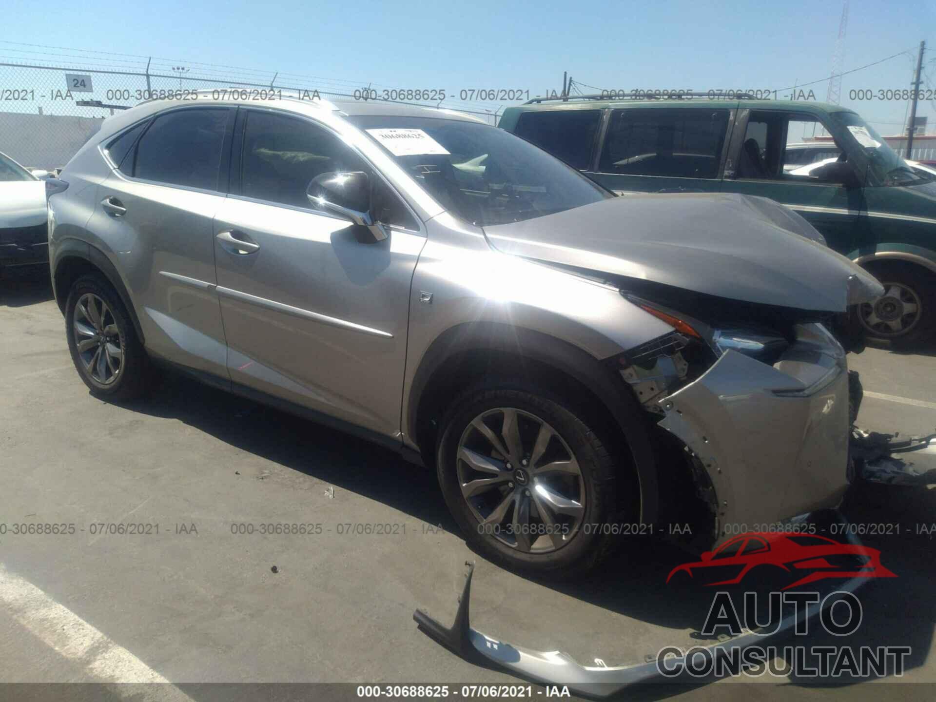 LEXUS NX 200T 2016 - JTJYARBZ3G2043310