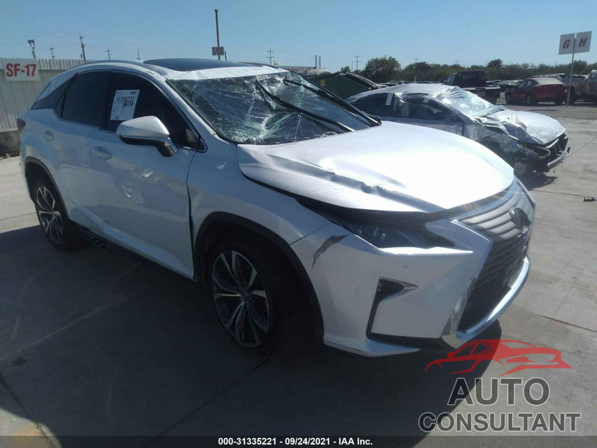 LEXUS RX 2018 - 2T2ZZMCA4JC098297