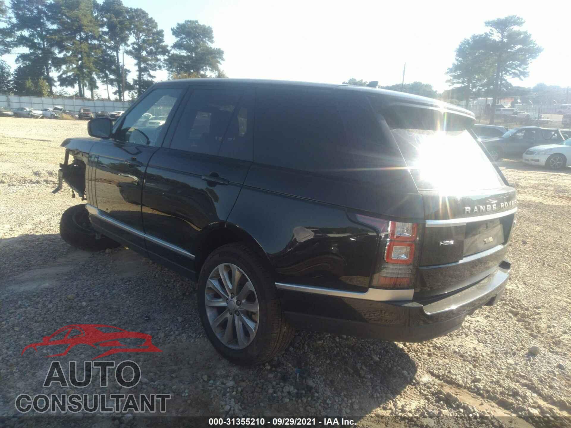 LAND ROVER RANGE ROVER 2016 - SALGS2PFXGA317635