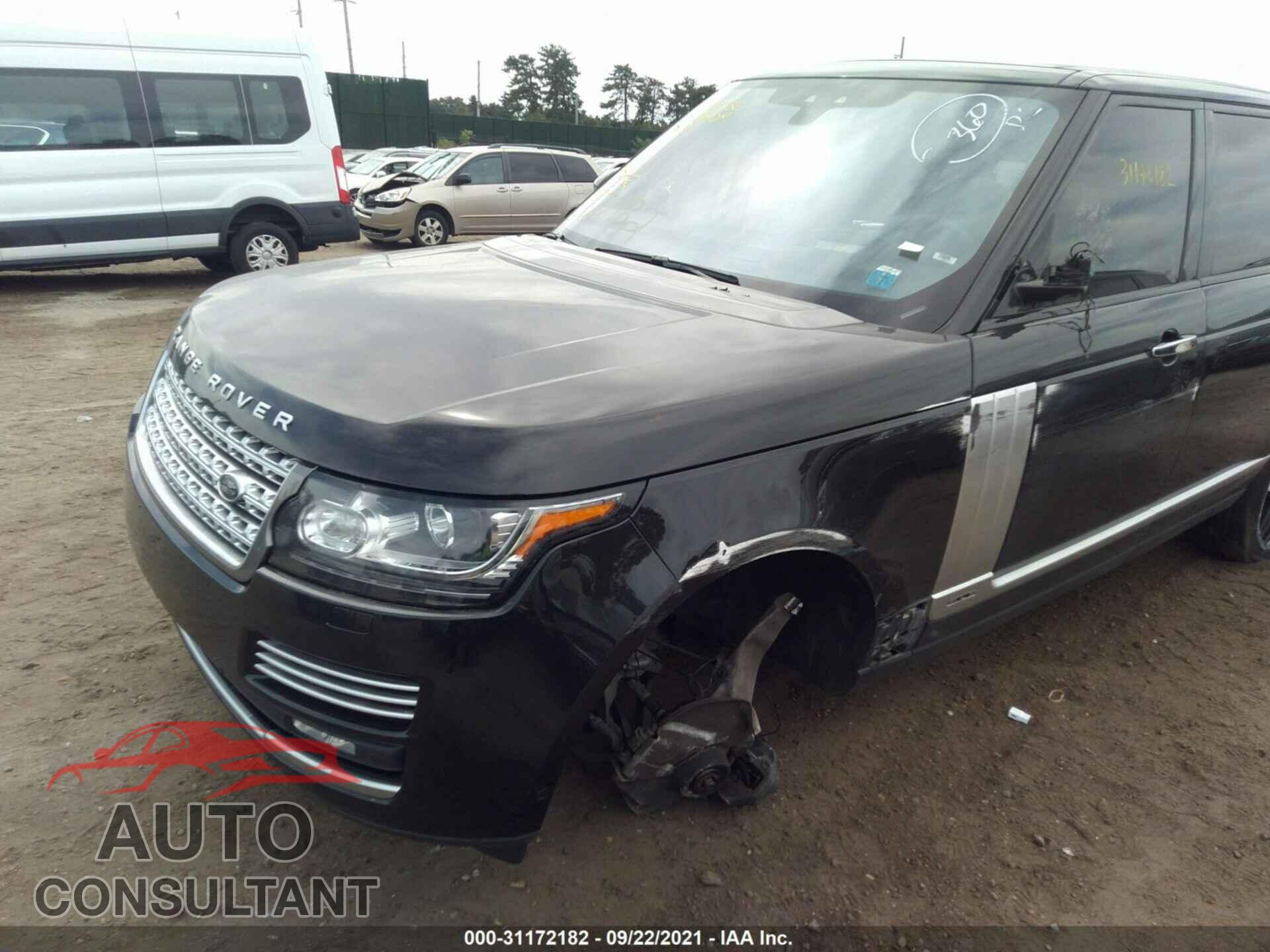 LAND ROVER RANGE ROVER 2017 - SALGV5FE2HA346470