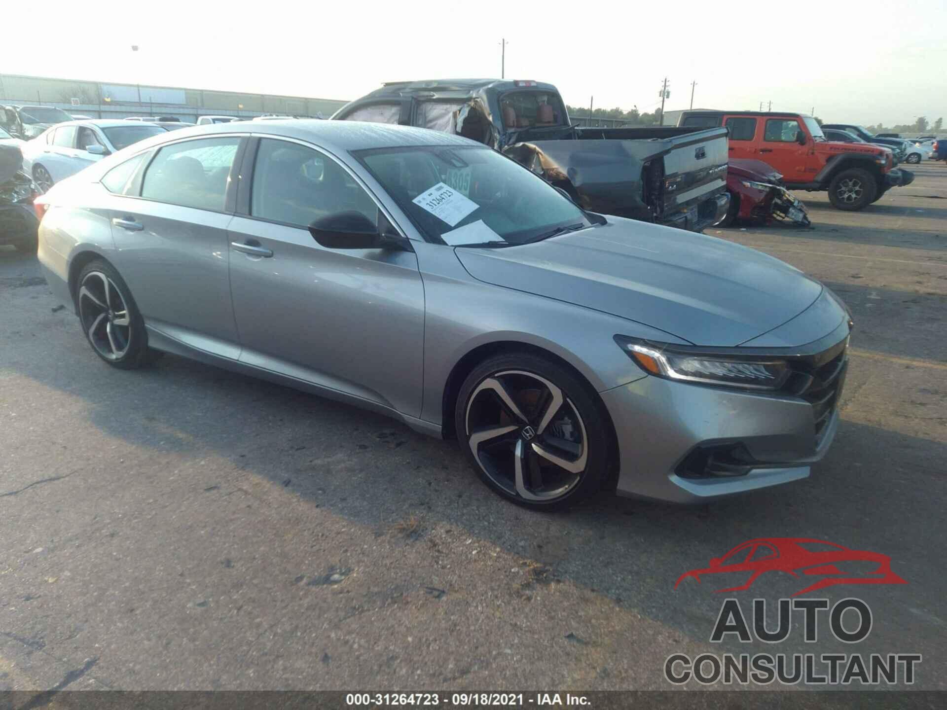 HONDA ACCORD SEDAN 2021 - 1HGCV1F49MA047219