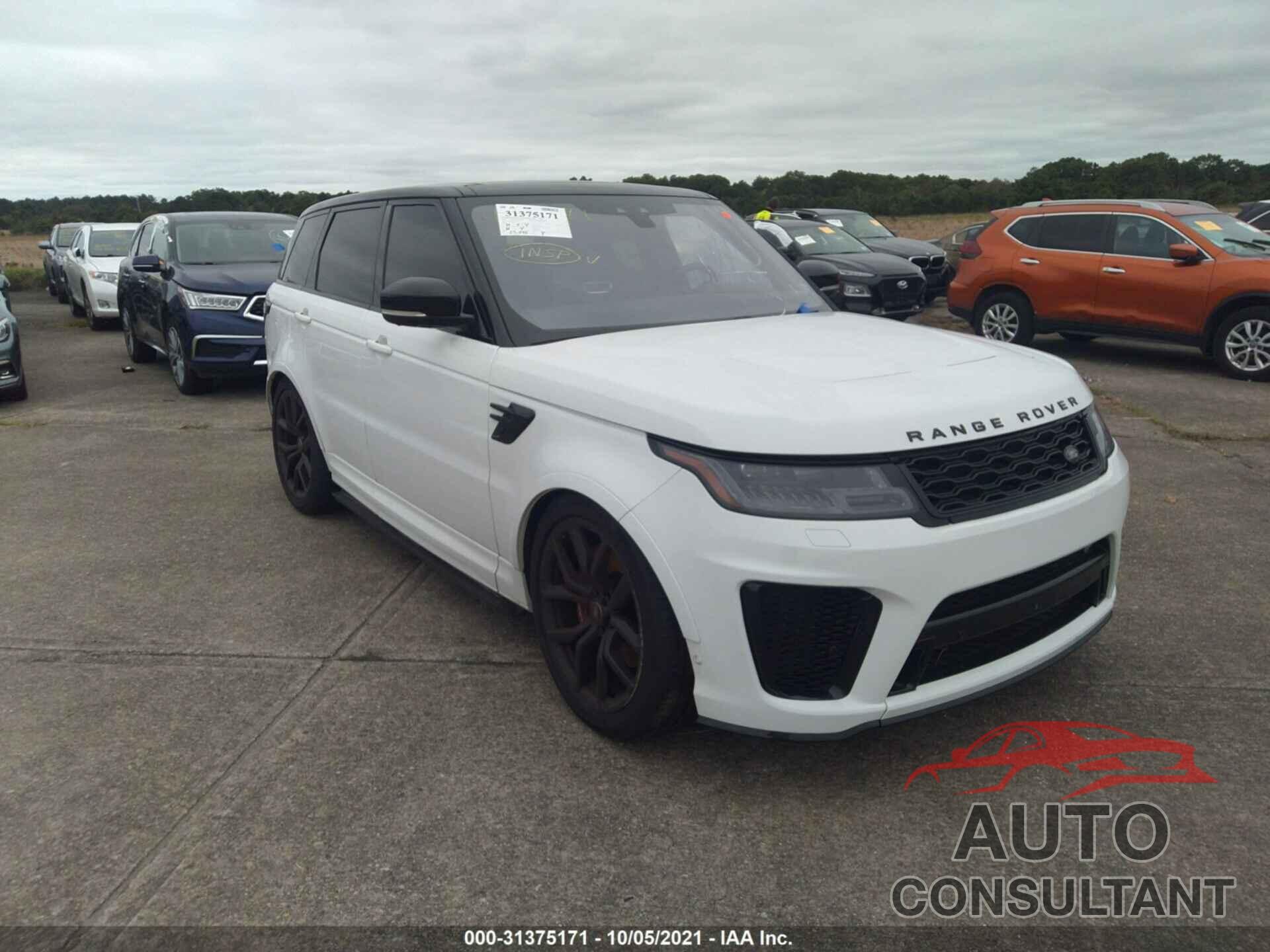 LAND ROVER RANGE ROVER SPORT 2019 - SALWZ2SE1KA817147