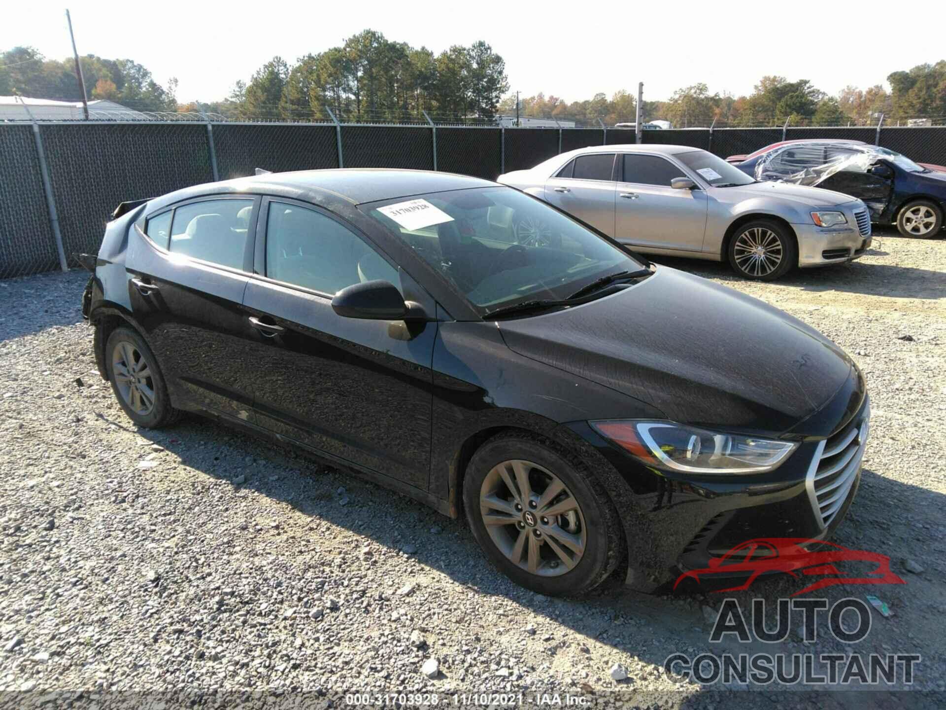 HYUNDAI ELANTRA 2018 - 5NPD84LF1JH359136