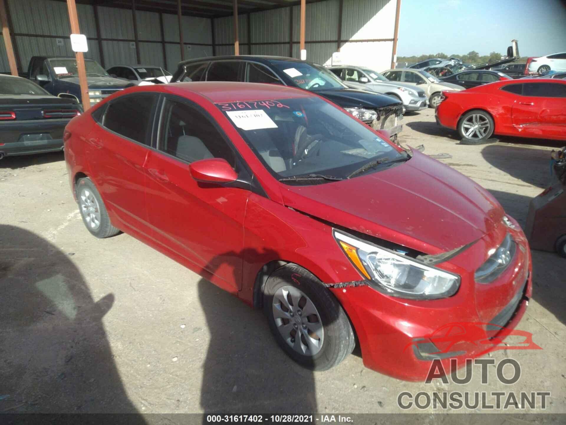 HYUNDAI ACCENT 2015 - 5N1AT2MVXJC815346