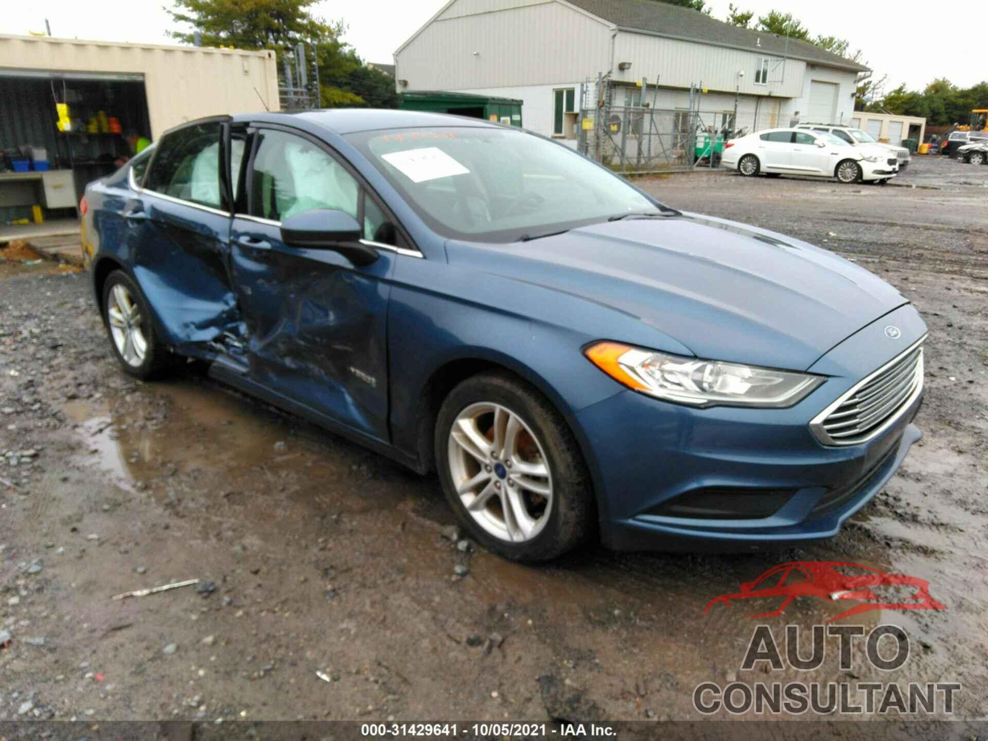 FORD FUSION HYBRID 2018 - 3FA6P0UUXJR210261