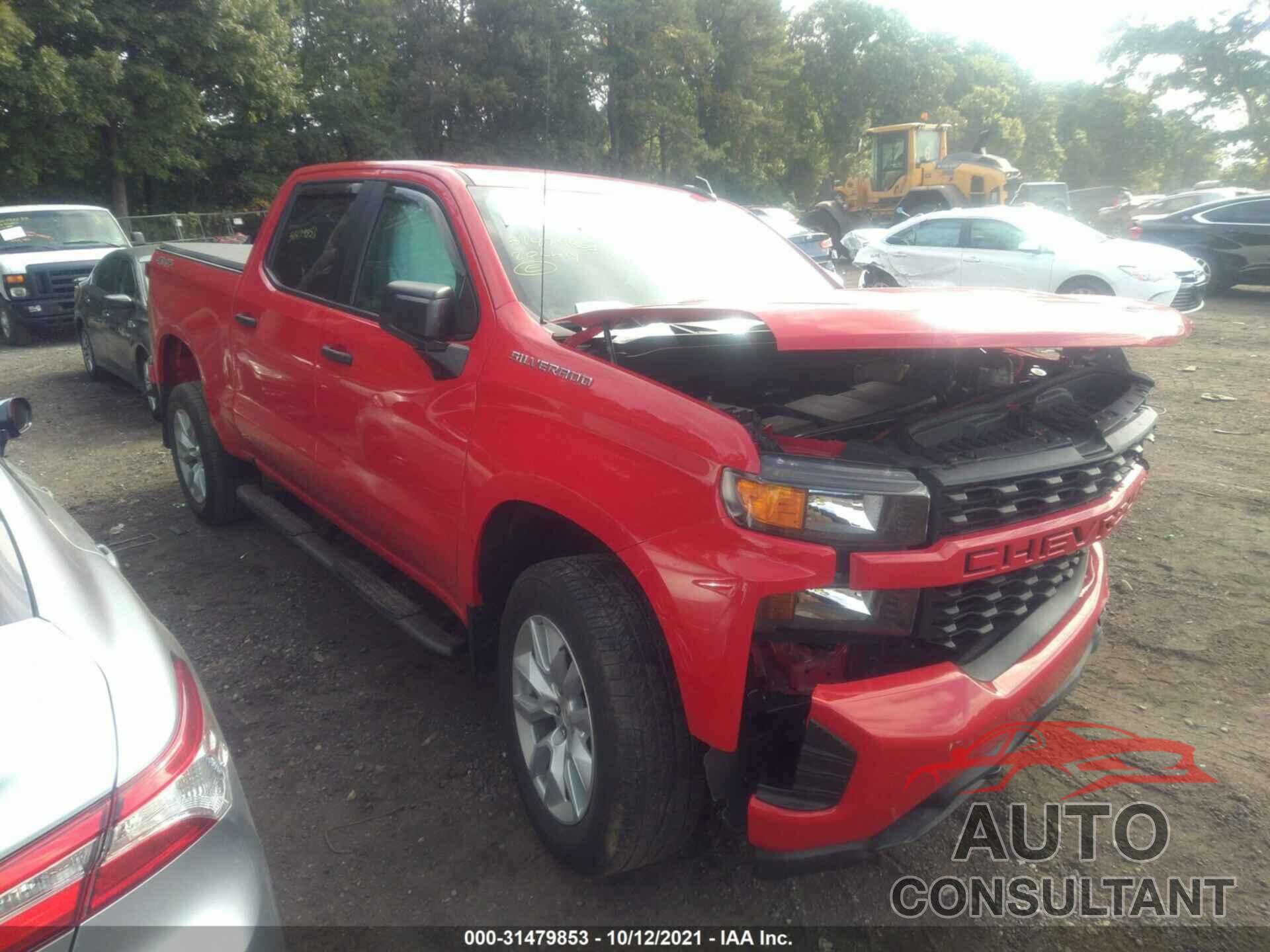 CHEVROLET SILVERADO 1500 2020 - 3GCUYBEF2LG201515