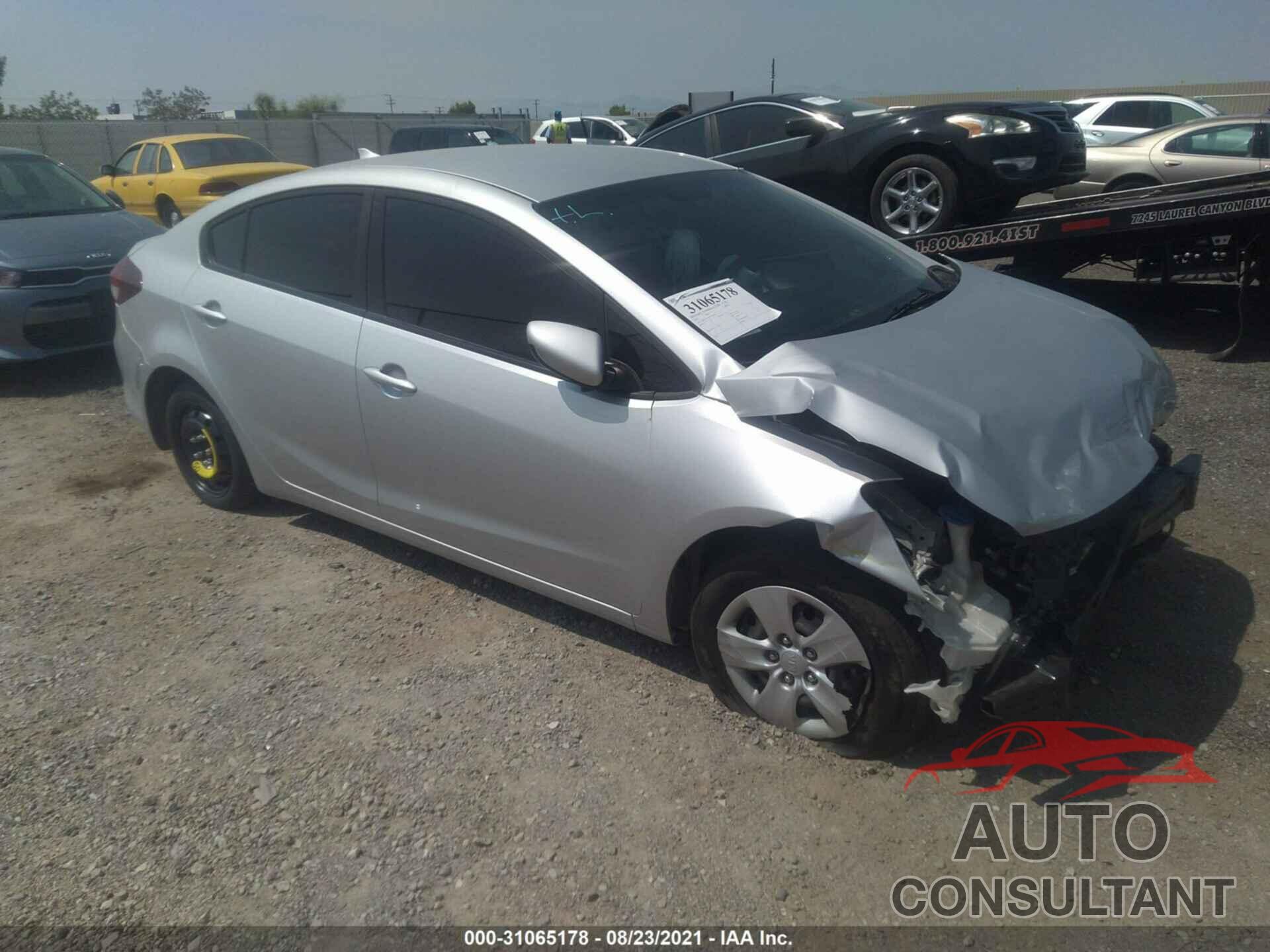KIA FORTE 2017 - 3KPFK4A75HE120998