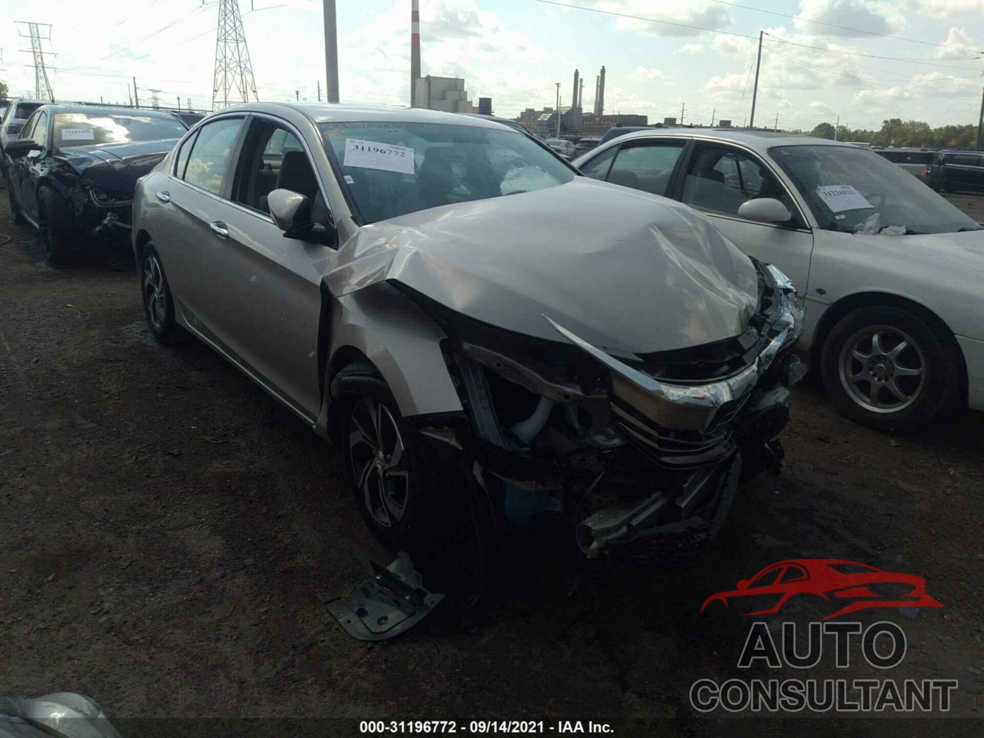 HONDA ACCORD SEDAN 2016 - 1HGCR2F35GA220742