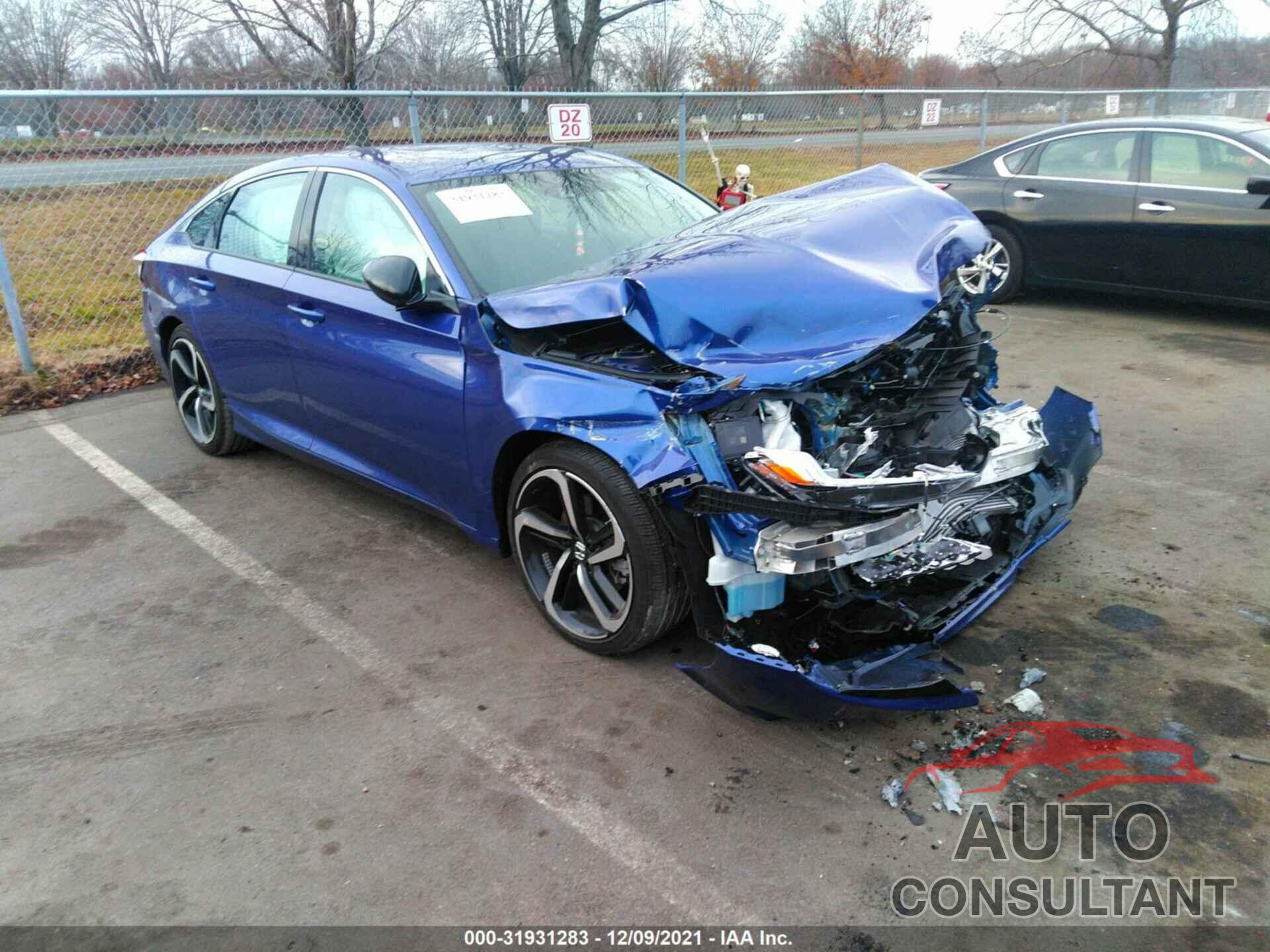 HONDA ACCORD SEDAN 2021 - 1HGCV1F47MA068909