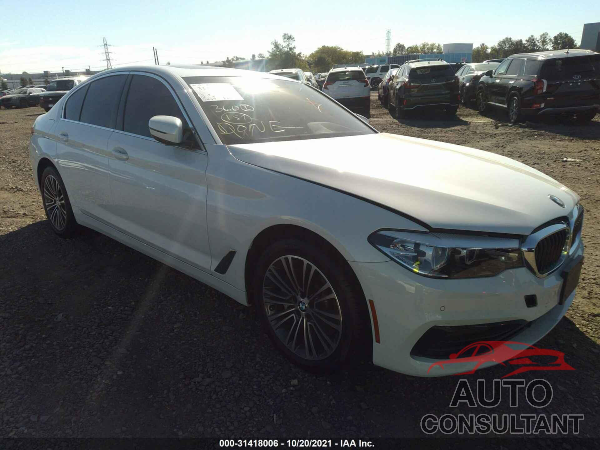 BMW 5 SERIES 2019 - WBAJE7C51KWW10363