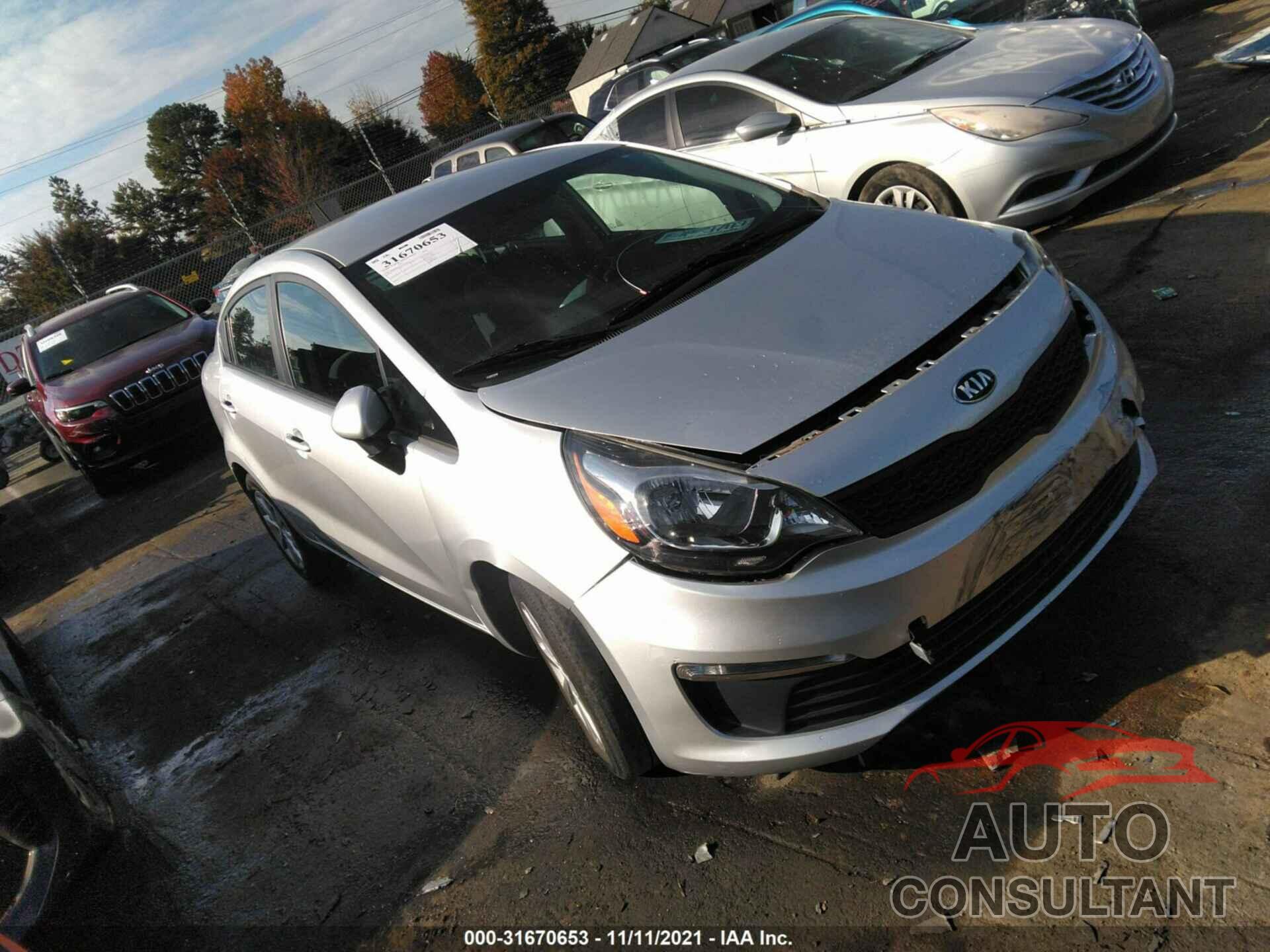 KIA RIO 2017 - KNADM4A38H6028706