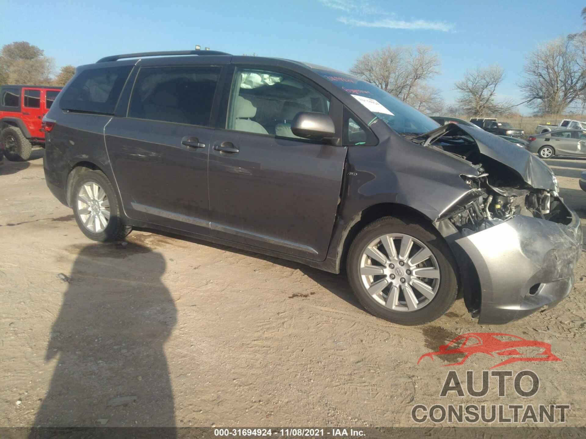 TOYOTA SIENNA 2017 - 5TDJZ3DC9HS147491