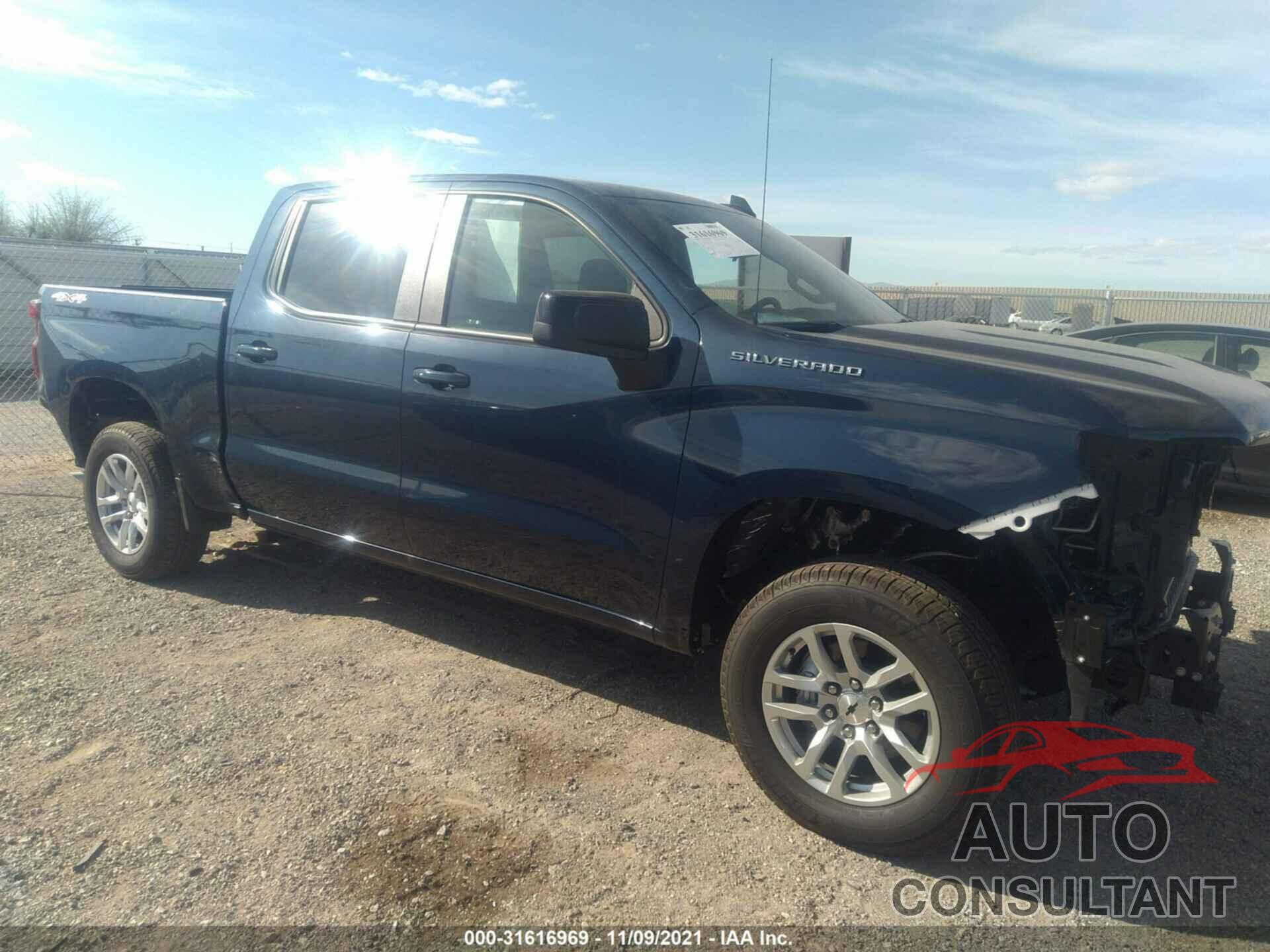 CHEVROLET SILVERADO 1500 2021 - 1GCUYEED8MZ417001