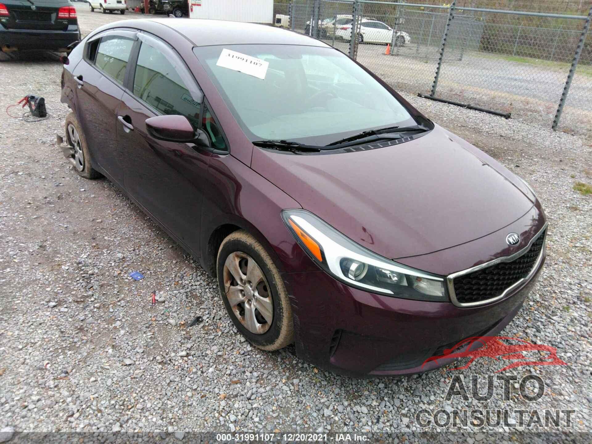 KIA FORTE 2017 - 3KPFK4A76HE080964