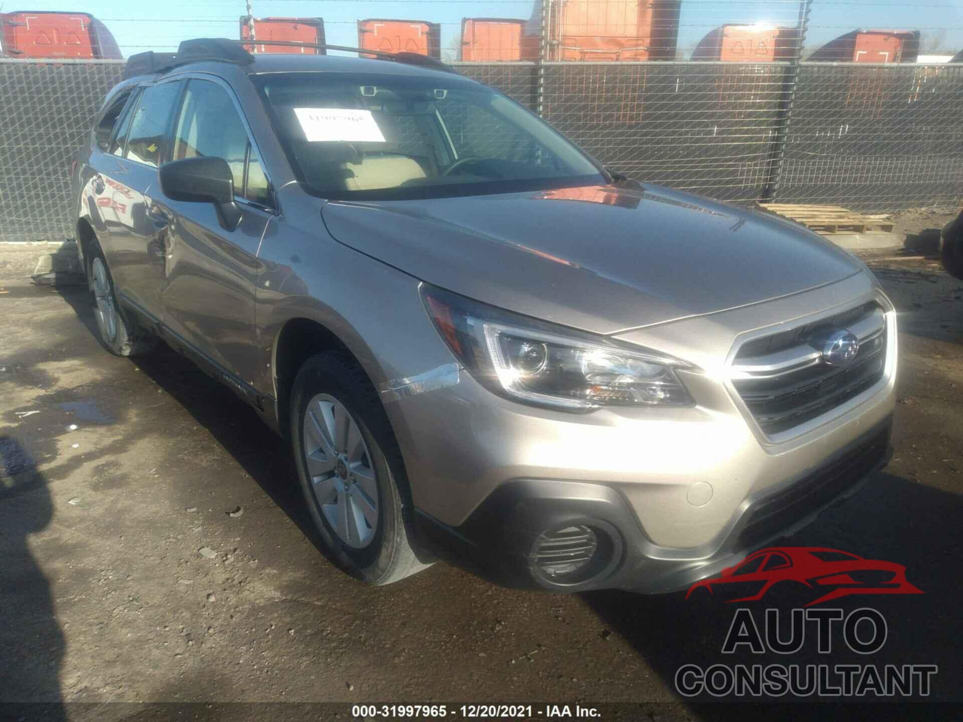 SUBARU OUTBACK 2019 - 4S4BSABC1K3300272
