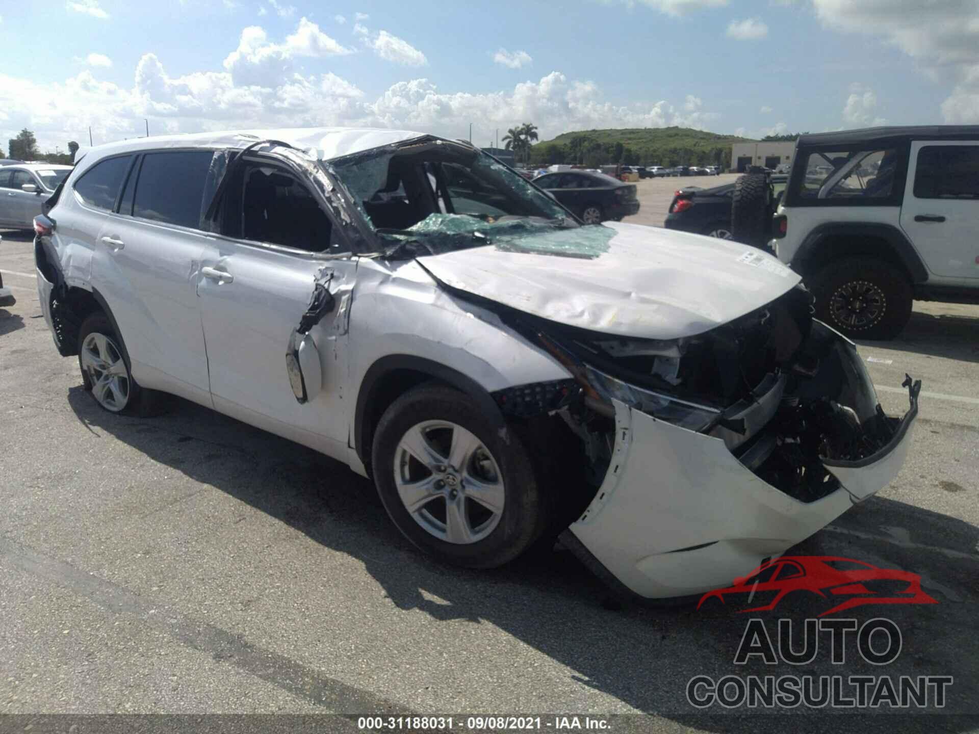 TOYOTA HIGHLANDER 2020 - 5TDCZRAH3LS027836