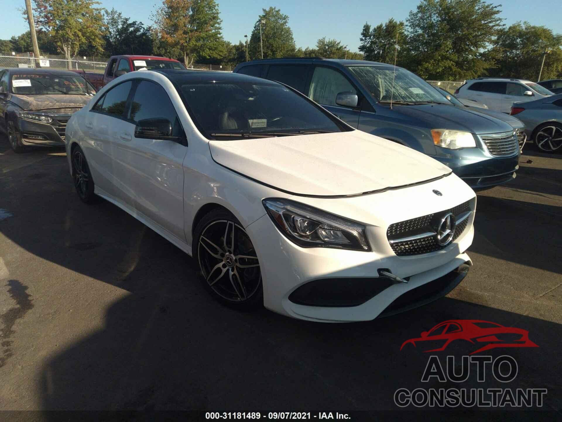 MERCEDES-BENZ CLA 2018 - WDDSJ4EB3JN686083